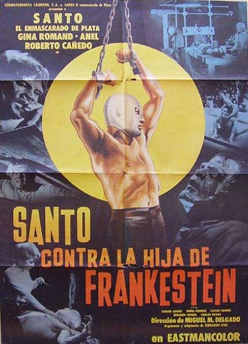 SANTO CONTRA LA HIJA DE FRANKENSTEIN